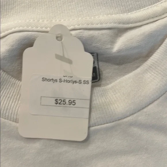 Shorty's White T-Shirt - Picture 2 of 2